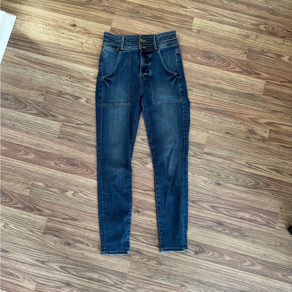 Designer Frame Skinny Crop Jeans